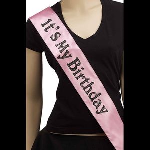 Birthday Sash